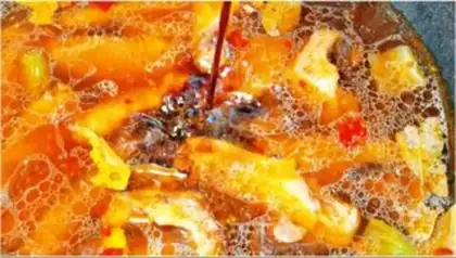 Make Mango butter and shrimp salad step 7