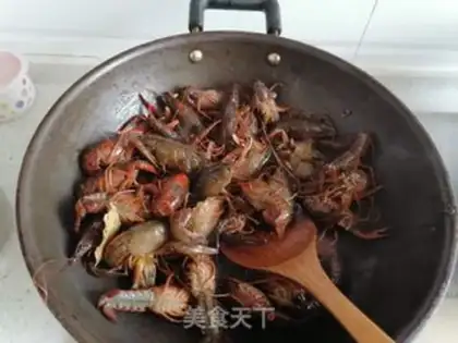 Make Red burning lobster step 4
