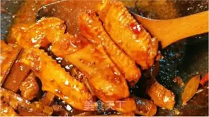 Make Red duck wings step 9