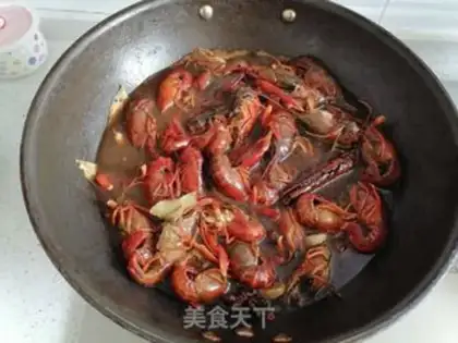 Make Red burning lobster step 6