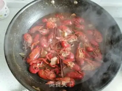 Make Red burning lobster step 7