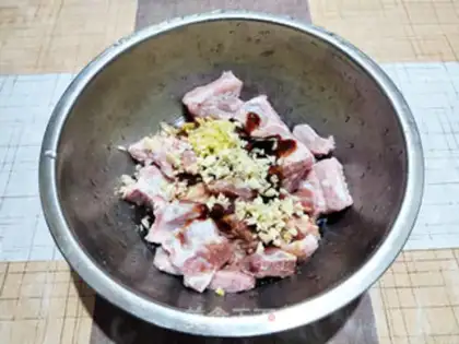 Make Pyramid evaporation ribs step 7