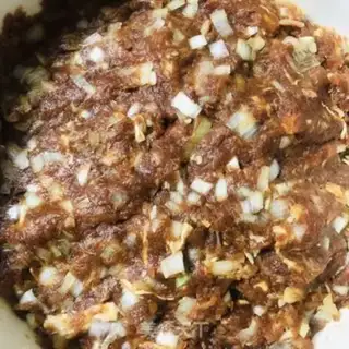 Make Big meat bun step 8