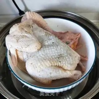 Make White pheasant step 3