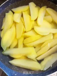 Make Cream fries step 2