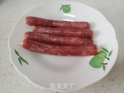 Make Pippear sprouts, wide sausage step 4
