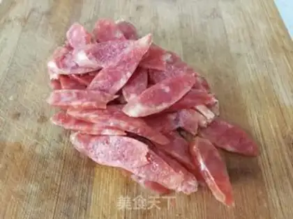 Make Pippear sprouts, wide sausage step 5
