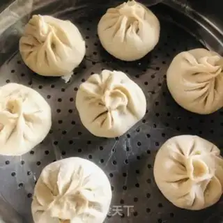 Make Big meat bun step 15
