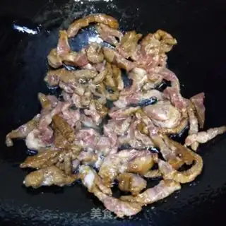 Make Celery fried meat step 5