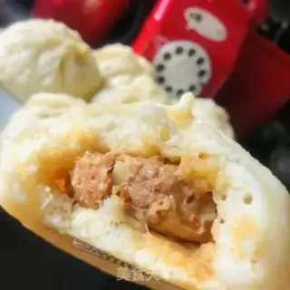 Make Big meat bun step 18