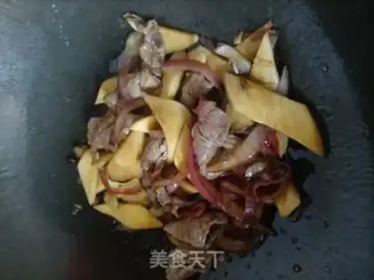 Make Fat cow almond mushrooms step 7