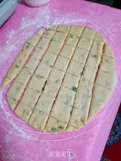 Make Shrimp-skin bread step 2