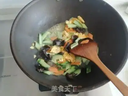 Make Oily noodles step 11