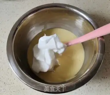 Make Six-inch steam cake step 9