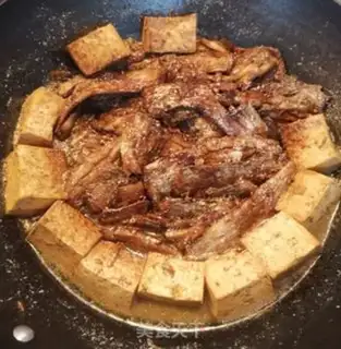 Make Squid fish tofu step 7