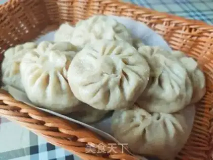 Make All-eat pork gravy buns step 12