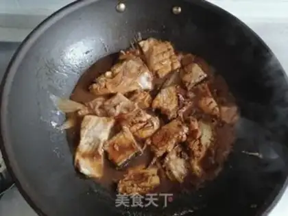 Make Red burn, white mouth step 5