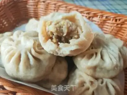 Make All-eat pork gravy buns step 14