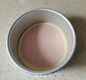 Make Six-inch steam cake step 13