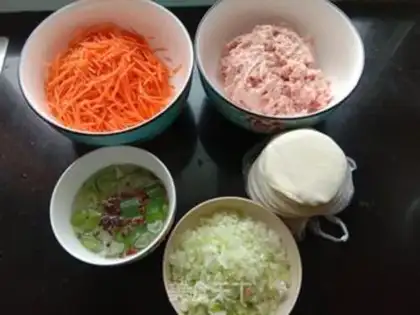 Make Pork carrots step 0