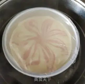 Make Six-inch steam cake step 16