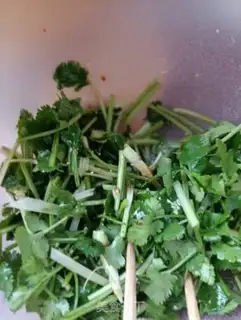 Make Chicken string step 4