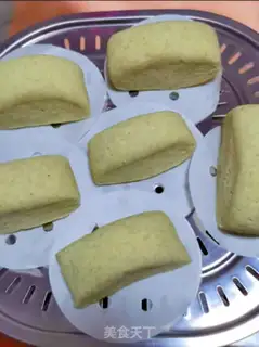 Make Green bean buns step 4