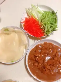 Make Spring roll with dumplings step 6