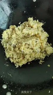 Make Frozen eggs and rice step 6