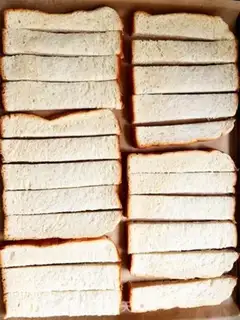 Make Garlic toast step 1