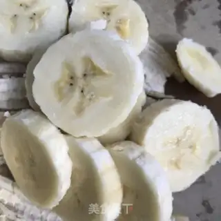 Make Banana cucumber coconut water step 2