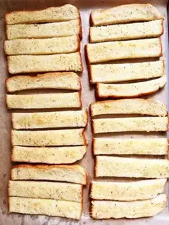 Make Garlic toast step 4