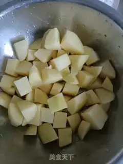 Make Tomato potato stew step 1
