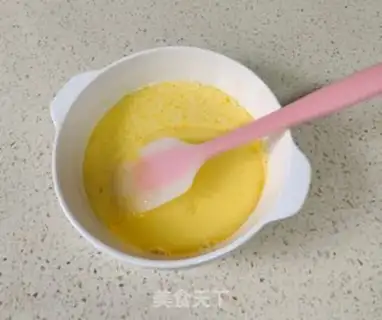 Make Butterbean powder cake step 1