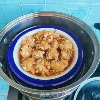 Make Garlic steamed chicken wings step 8