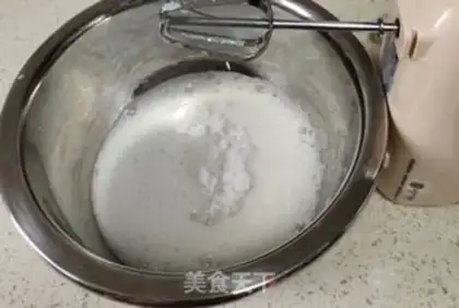 Make Butterbean powder cake step 4