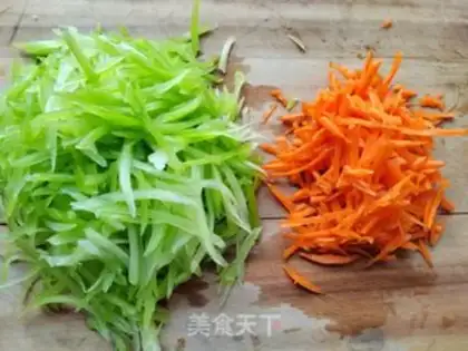 Make Three fried powders step 2