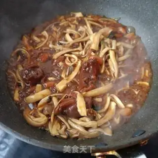 Make Pig hoofed deer mushrooms step 9