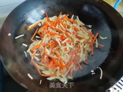 Make Three fried powders step 5