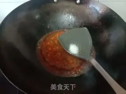 Make Carrot sauce noodles step 9