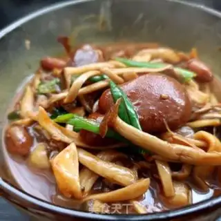 Make Pig hoofed deer mushrooms step 11
