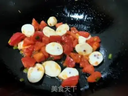 Make Tomato egg paste step 3