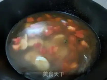 Make Tomato egg paste step 4