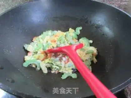 Make Shrimp-dry-dried eggs step 9