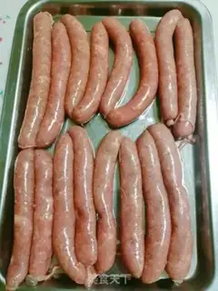 Make Black pepper beef roast sausage step 7