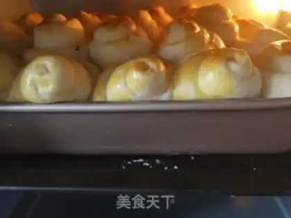 Make ♪ Bread at the bottom of honey step 15
