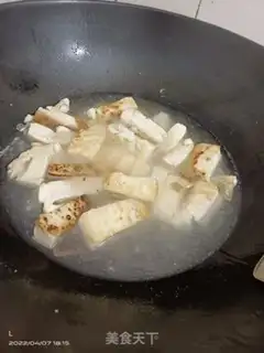 Make Garlic tofu step 3