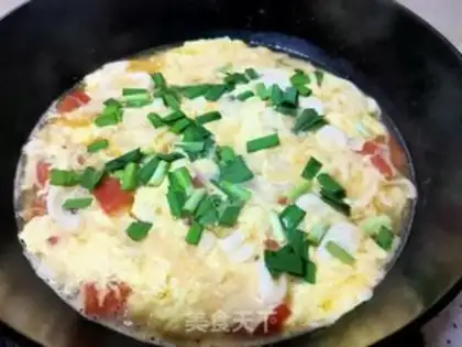 Make Tomato egg paste step 8