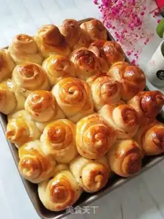 Make ♪ Bread at the bottom of honey step 17