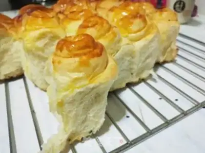 Make ♪ Bread at the bottom of honey step 19